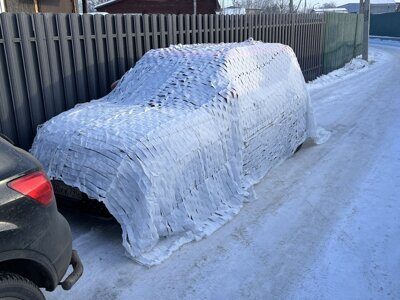 Маскировочная сеть МКТ-2С (Стандарт) Снег